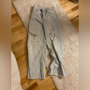 Jeans pale blue ripped